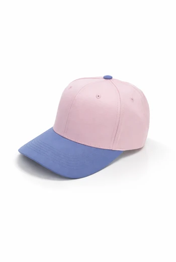 GORRA BICOLOR ROSA PASTEL Y AZUL DEMIN URBANA